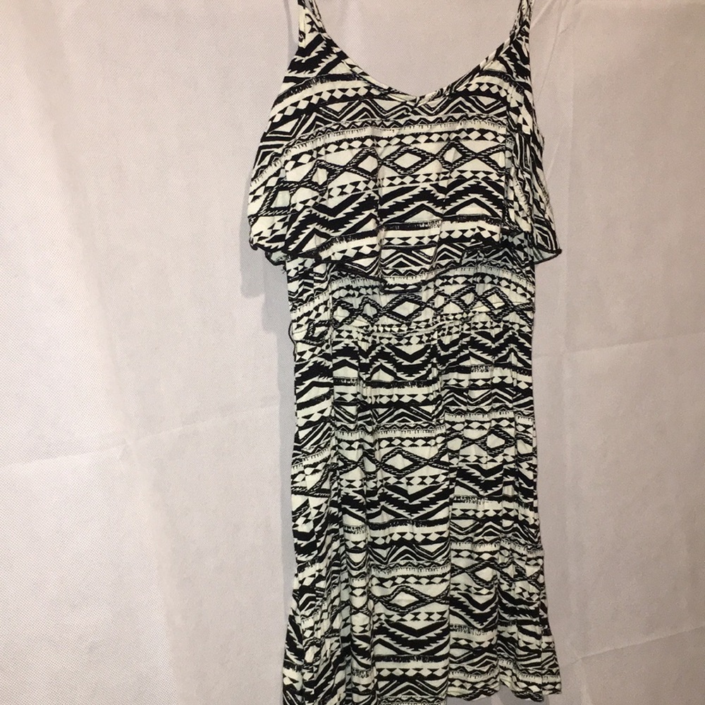 Mudd Mini Dress  Black and White | Junior Size M